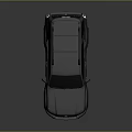 Gray Toyota SUV With Rugged Design Roof Rack And Black Windows