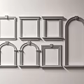 Versatile Hardware Tools Featuring Various Shapes Metal Frames For Decorative And Construction Use