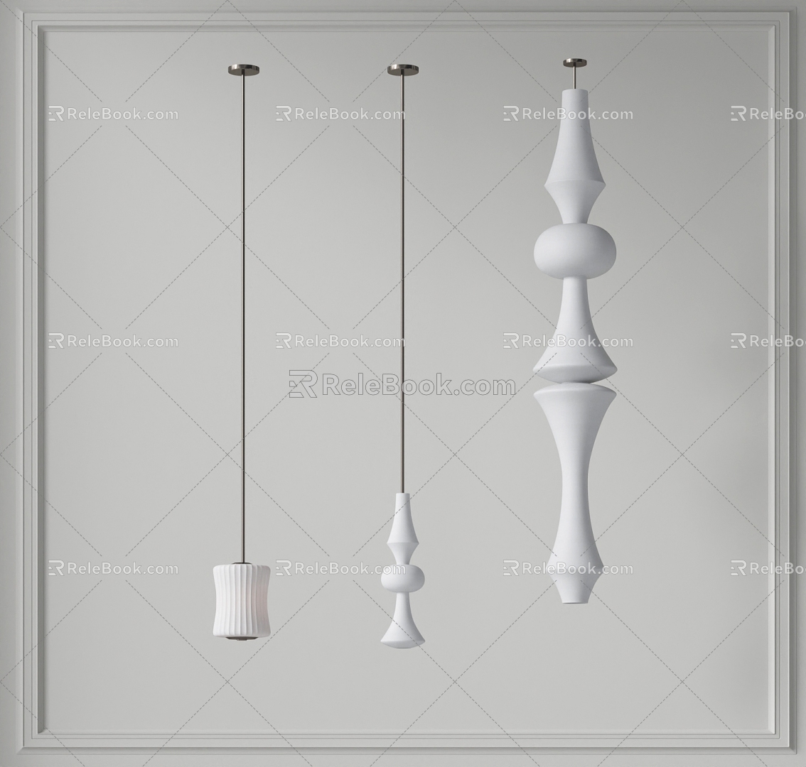 Cream wind chandelier model