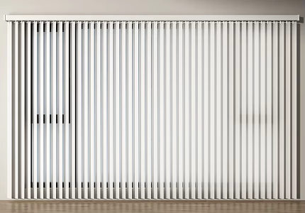 Modern Dream Curtain Balcony Curtain Blind Shade Screen Curtain Venetian Blinds 3d model