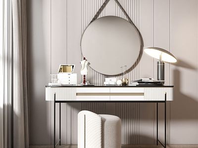 Light Luxury Dressing Table model