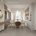 Bright Modern Open Plan Living And Dining Room Interior Design With Cozy Home Furnishings