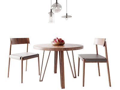 Modern Dining Table and Chair Combination Dining Table and Chair model