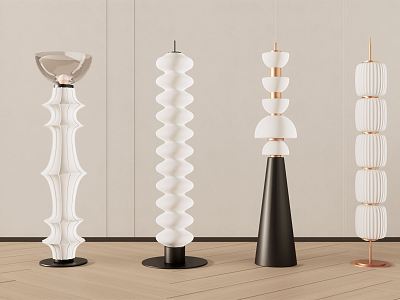 Modern floor lamp model