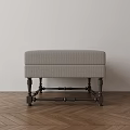 Gray Fabric Single Sofa With Black Metal Legs And Wooden Floor Modern Design