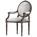 Classic Solid Wood Dining Table And Chairs Set With Carved Details And Upholstered Seats