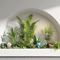 Indoor Landscape Landscaping Landscape Landscaping Landscape Plants 3d model