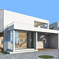 modern architecture 3d model