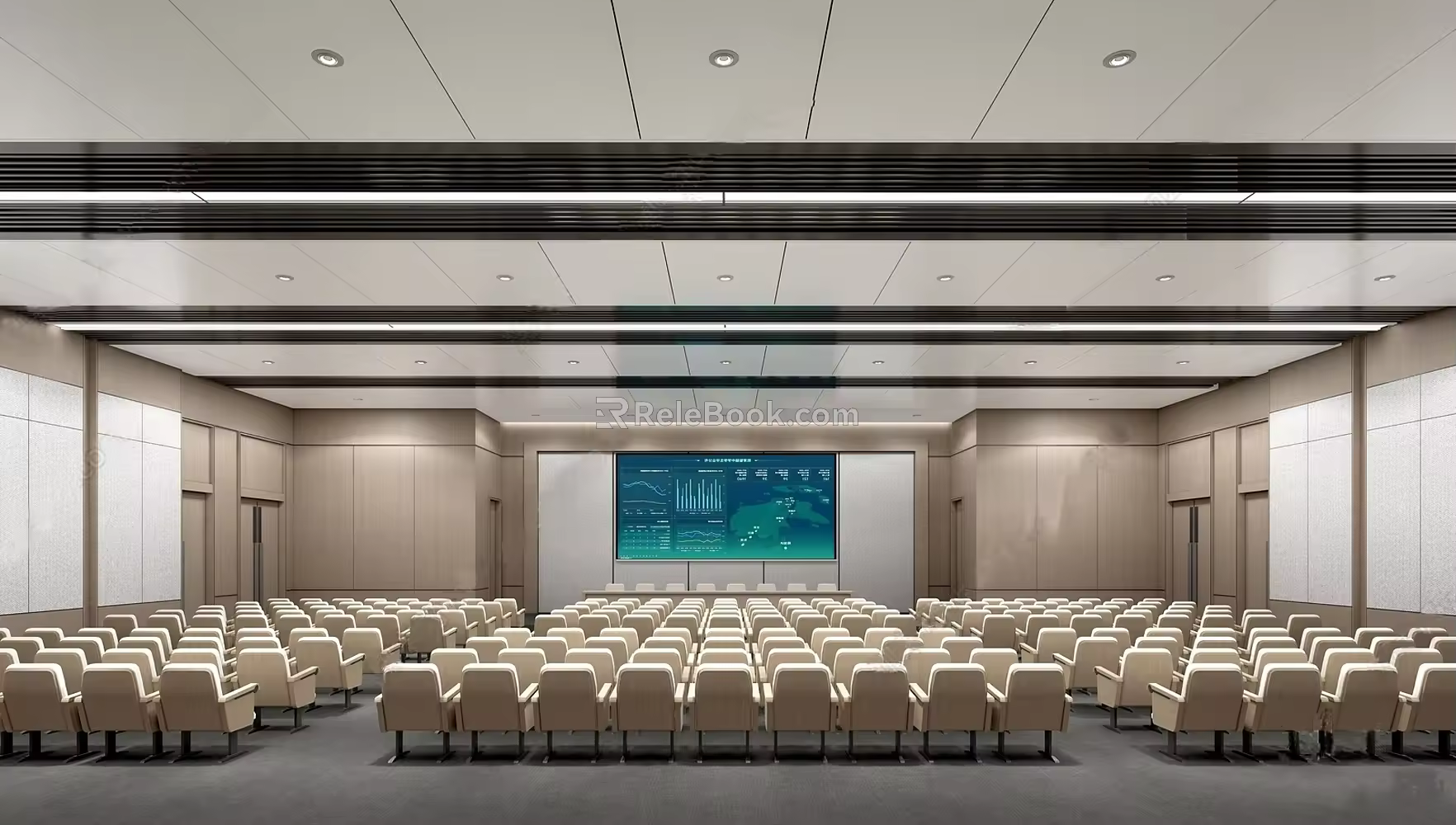 Lecture Hall 3d model