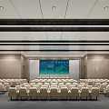 Lecture Hall 3d model