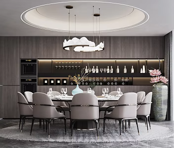 New Chinese Restaurant 3d model