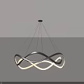 Modern Annular LED Pendant Light Stylish Design For Contemporary Home Interior