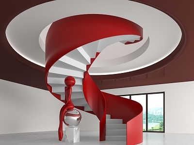 Stairs 3d model