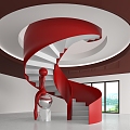 Stairs 3d model