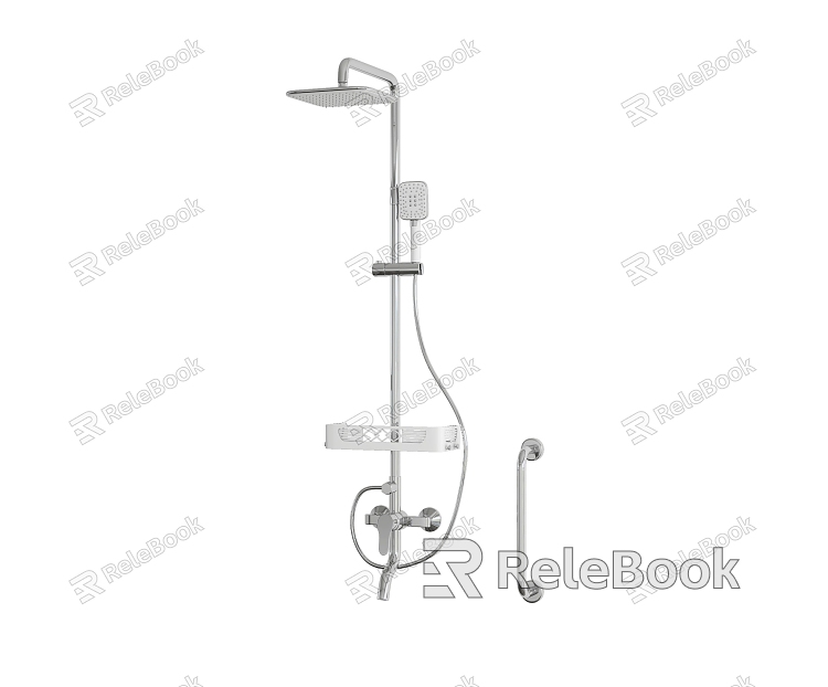 Metal shower model