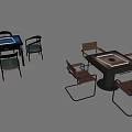 Mahjong Table 3d model