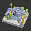 Sci-fi Items Sci-fi Components High-tech Components Sci-fi Equipment Sci-fi Scene Sci-fi Environment Game Scene 3d model