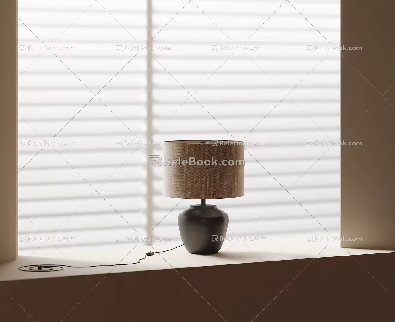 Table lamp 3d model