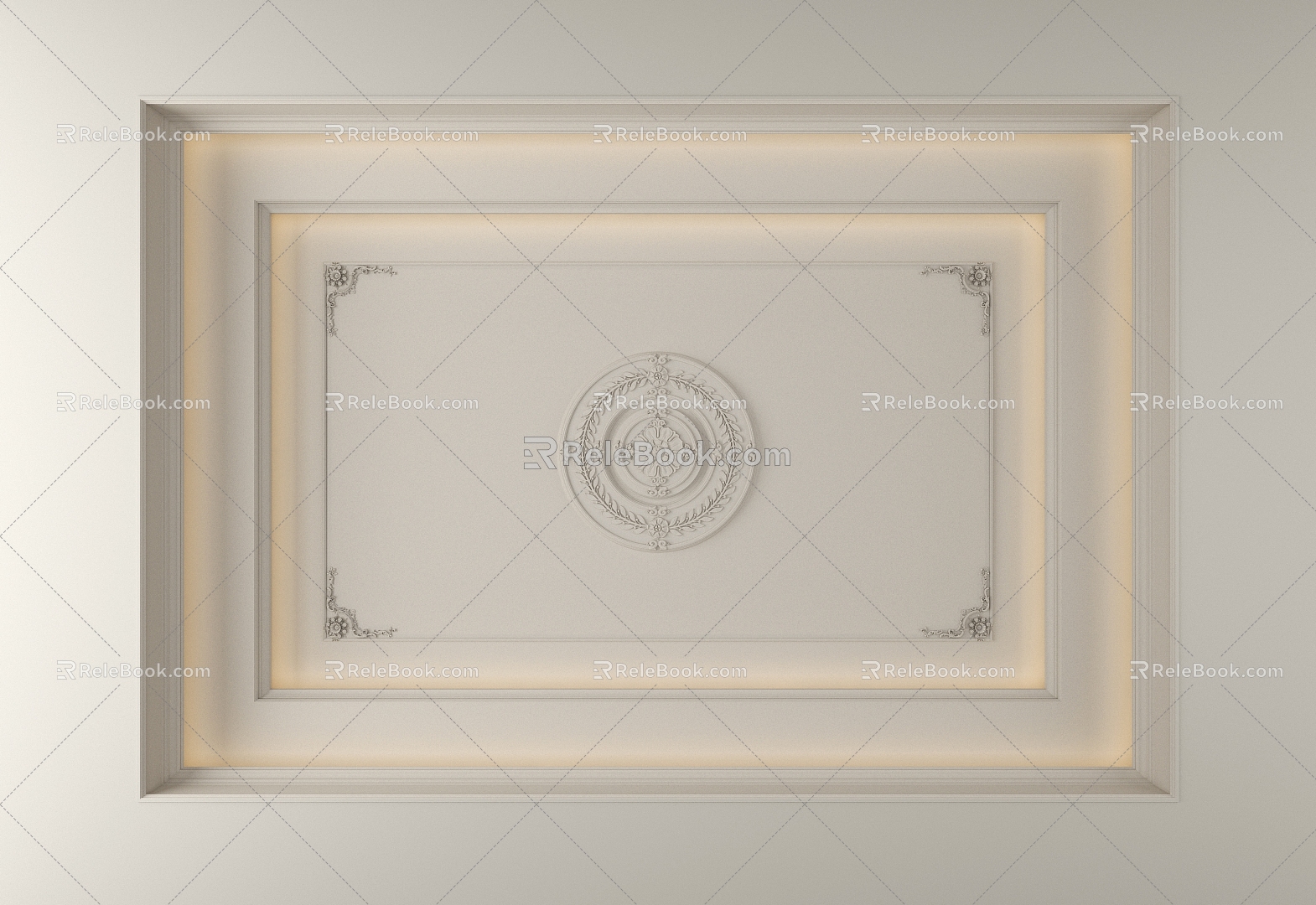 Ceiling Vintage Ceiling Modern Ceiling 3d model