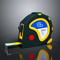 Professional Black Yellow Tape Measure with SKN Brand 5m Length Ergonomic Grip Hardware Tool