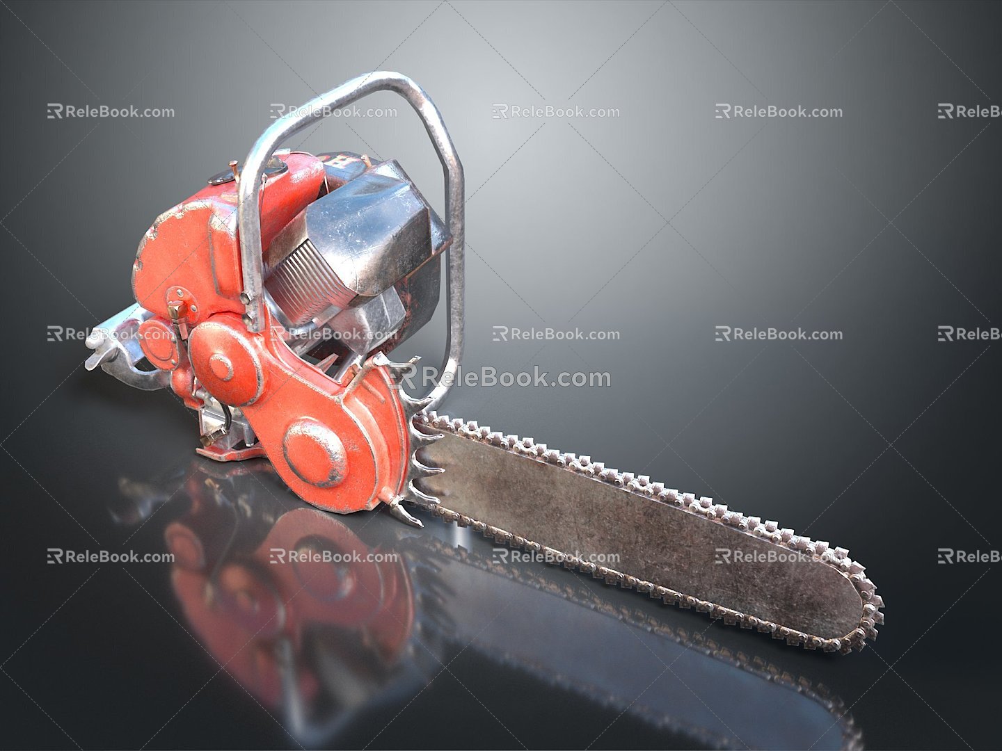 Chainsaw Handheld Chainsaw Gasoline Saw Diesel Saw Chainsaw Wood Logging Logging Tools Tools 3d model