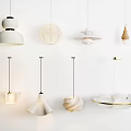 Modern chandelier 3d model