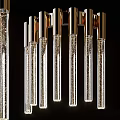 Sparkling Crystal Wall Lamp With Modern Metal Frame And Decorative Lighting Design