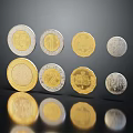 Unique Gold Silver Coin Inspired Jewelry Pendant Necklace Fashion Accessory Design