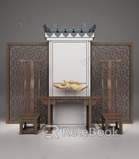 Chinese style furniture model