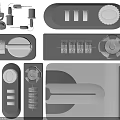 Hardware Tools Featuring Different Types Of Locks Including Combination Electronic And Lever Designs