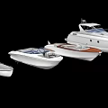 Different Types of Modern Luxury Yachts With Sleek White Exterior Design
