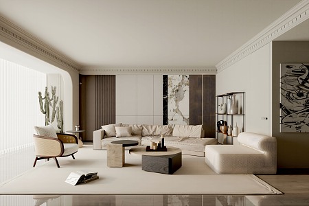 Living room 3d model