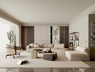 Living room 3d model