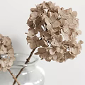 Minimalist Dinnerware Set With Stacked Plates Mugs Figs Dried Flowers And Milk Bottle