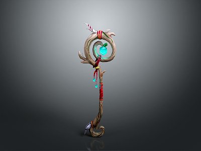 Scepter Ancient Scepter Cane Ancient Scepter Magic Scepter Metal Scepter Classical Scepter Magic Scepter 3d model