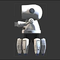 Modern Robot Patrol Robot Security Robot 3d model