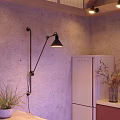 Modern Restaurant Kitchen Interior With Wooden Ceiling Marble Counter Island Red Cabinets And Stone Stools
