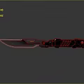 Tactical Folding Knife Design With Sharp Blade Ergonomic Handle And Black Finish