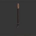 Agricultural Equipment Shovel With Wooden Handle And Metal Blade For Farming Use