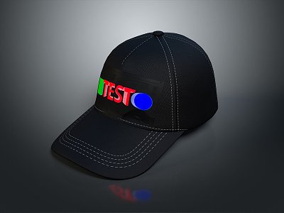 Hat cap baseball cap realistic 3d model