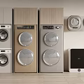 Contemporary Bathroom Cabinet Rack With Wooden Shelves And Wall Mounted Storage Design