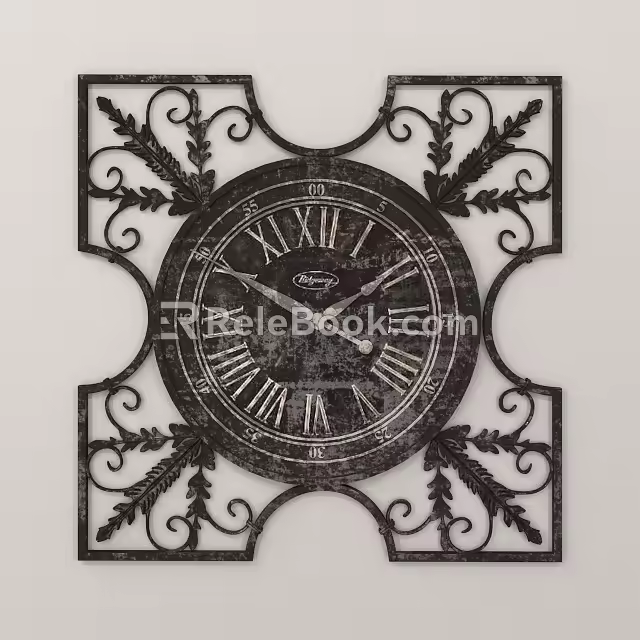 Clock 3d model