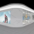 Modern Clothing Store Interior With Mannequins Bright Lighting And Colorful Apparel Displays