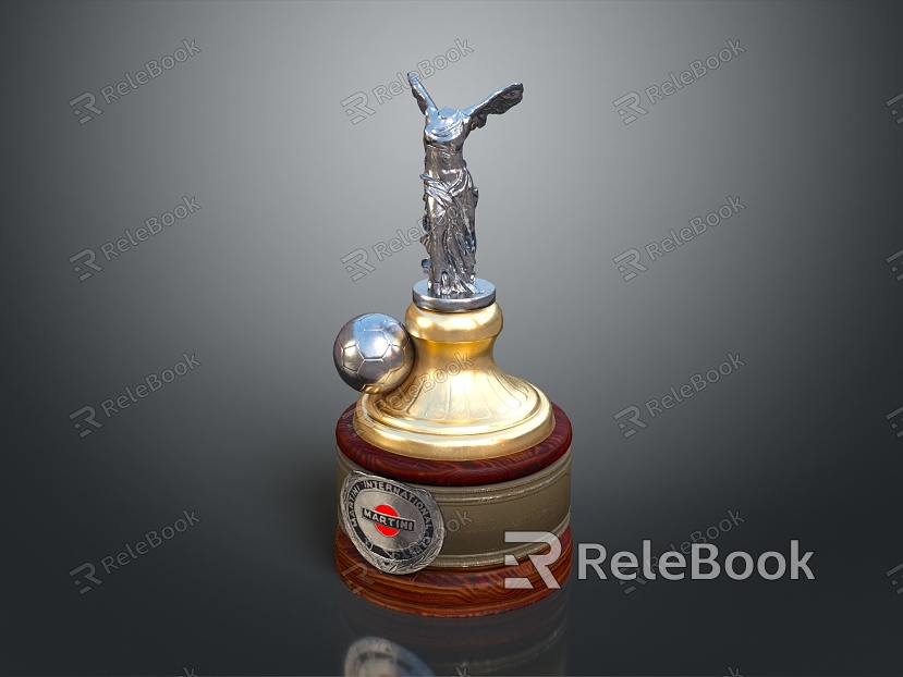 Modern Women's World Cup Trophy World Cup Soccer Trophy Champions Trophy model