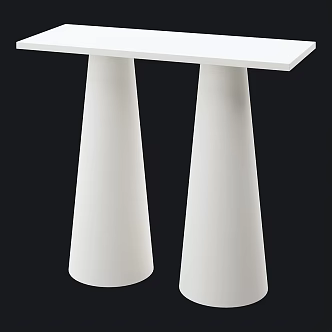 Modern Simple Side Table 3d model