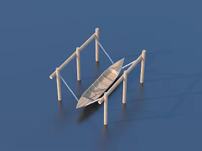 Children's equipment amusement facilities kindergarten slide 3d model