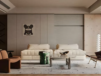 Living Room 3d model