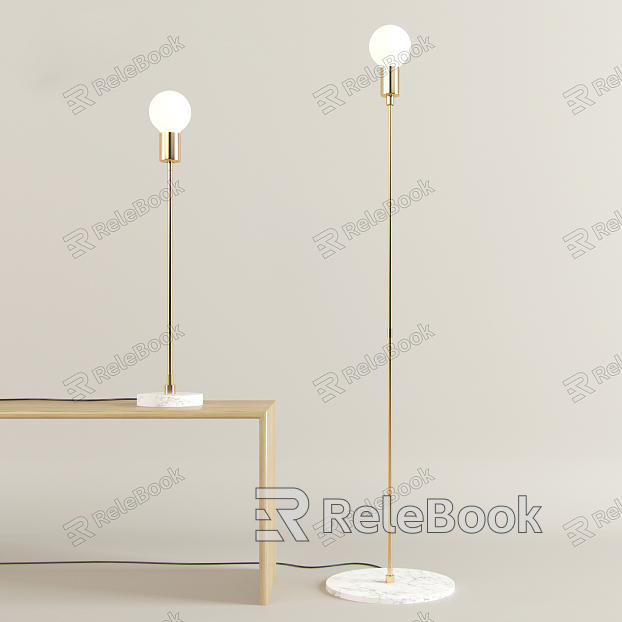 Modern lighting combination floor lamp model