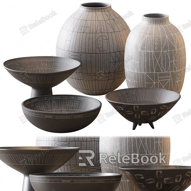 Modern ceramic ware ceramic decorations model