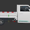 Orange Shi x2 tram cute realistic 3d model